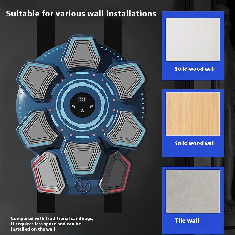 hedefli bluetooth lu müzikli akıllı boks makinesi